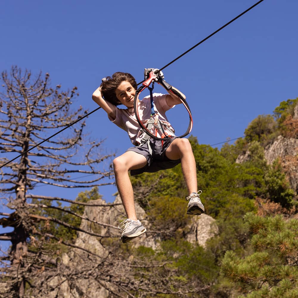 Accrobanche en Corse